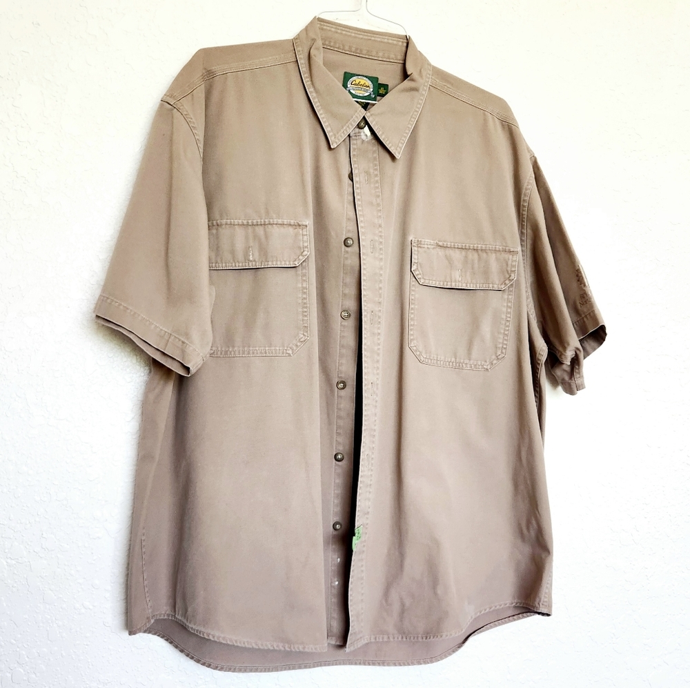 Cabela's Men's Embroidered Button Up Shirt